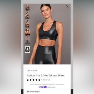 Takara Shine action sports bra